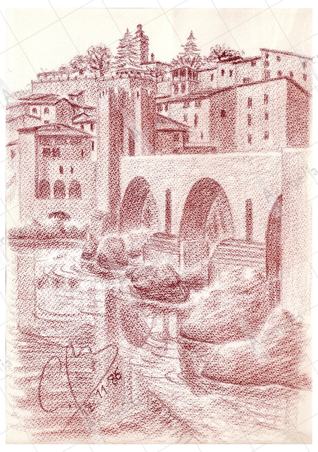 Besalú - Obra física original