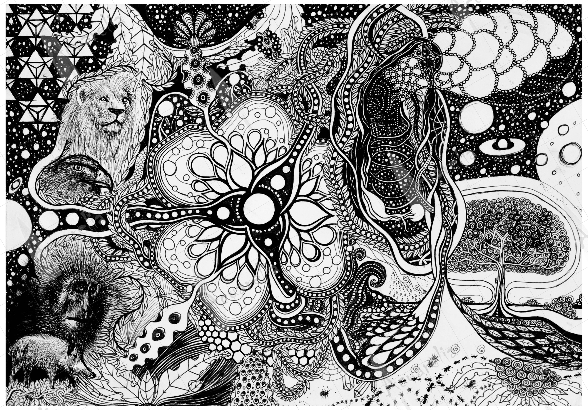 Creación 8 - Obra física original