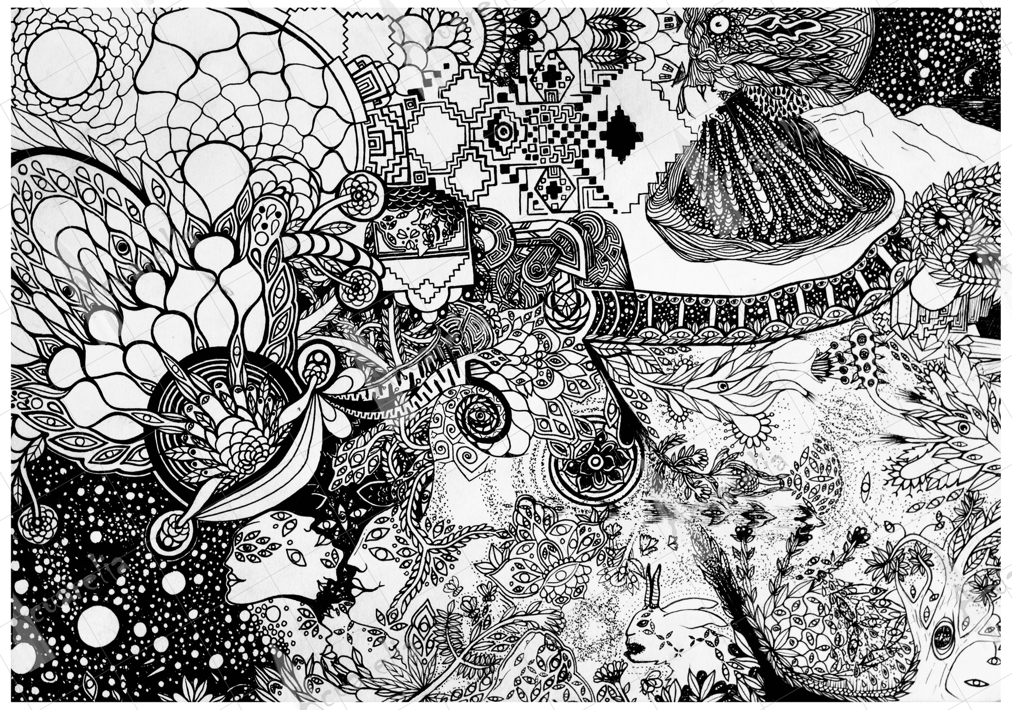 Creación 9 - Obra física original