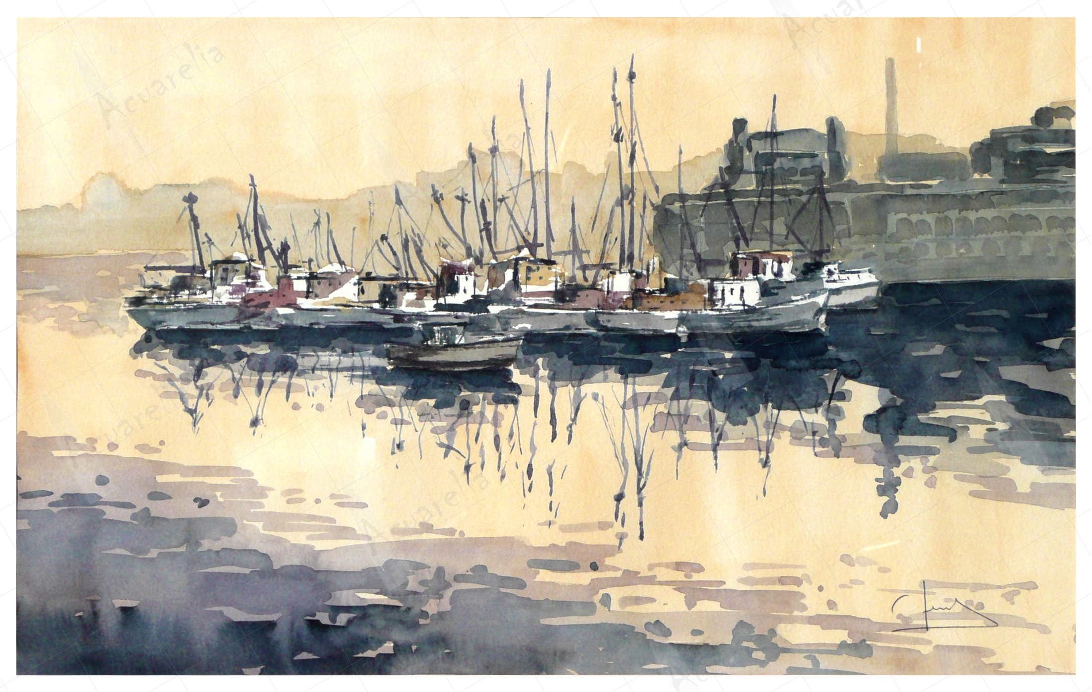 Paisaje 8 - Obra digital tokenizada HIVE