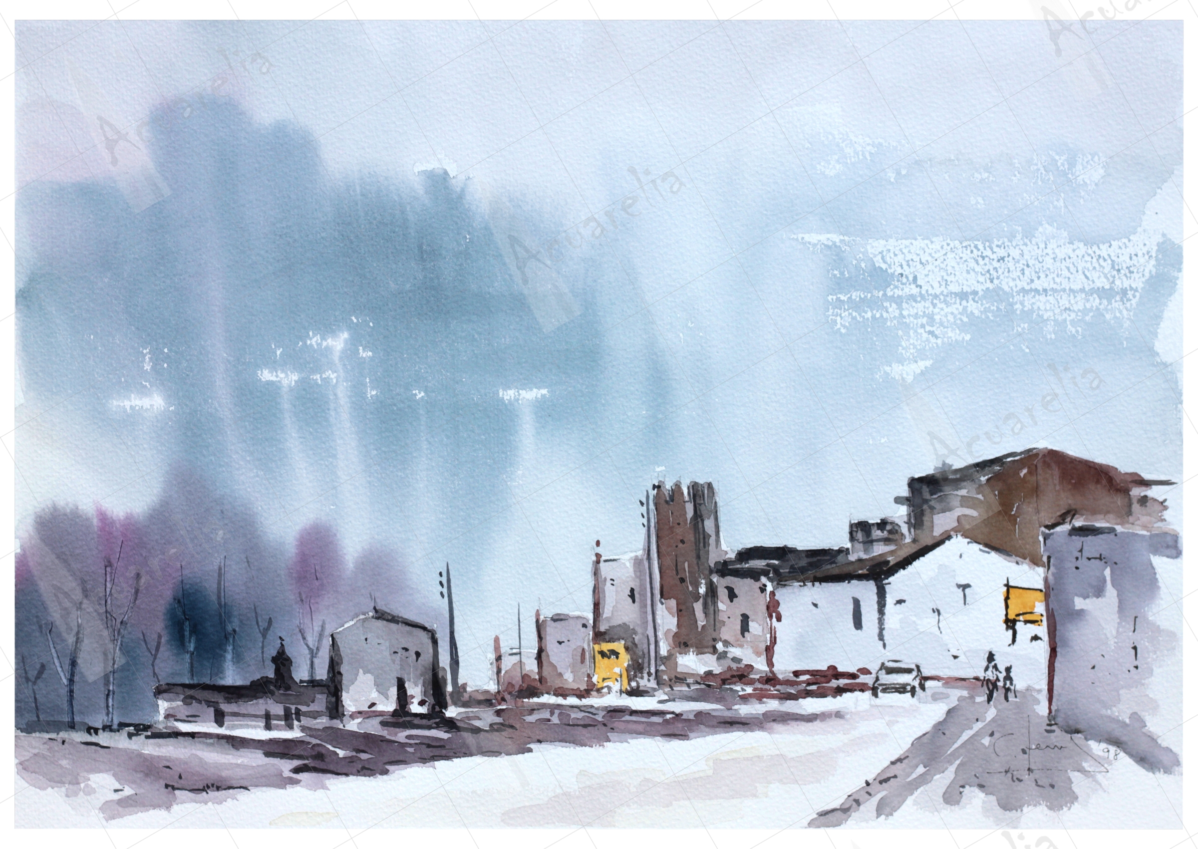 Paisaje 12 - Obra física original