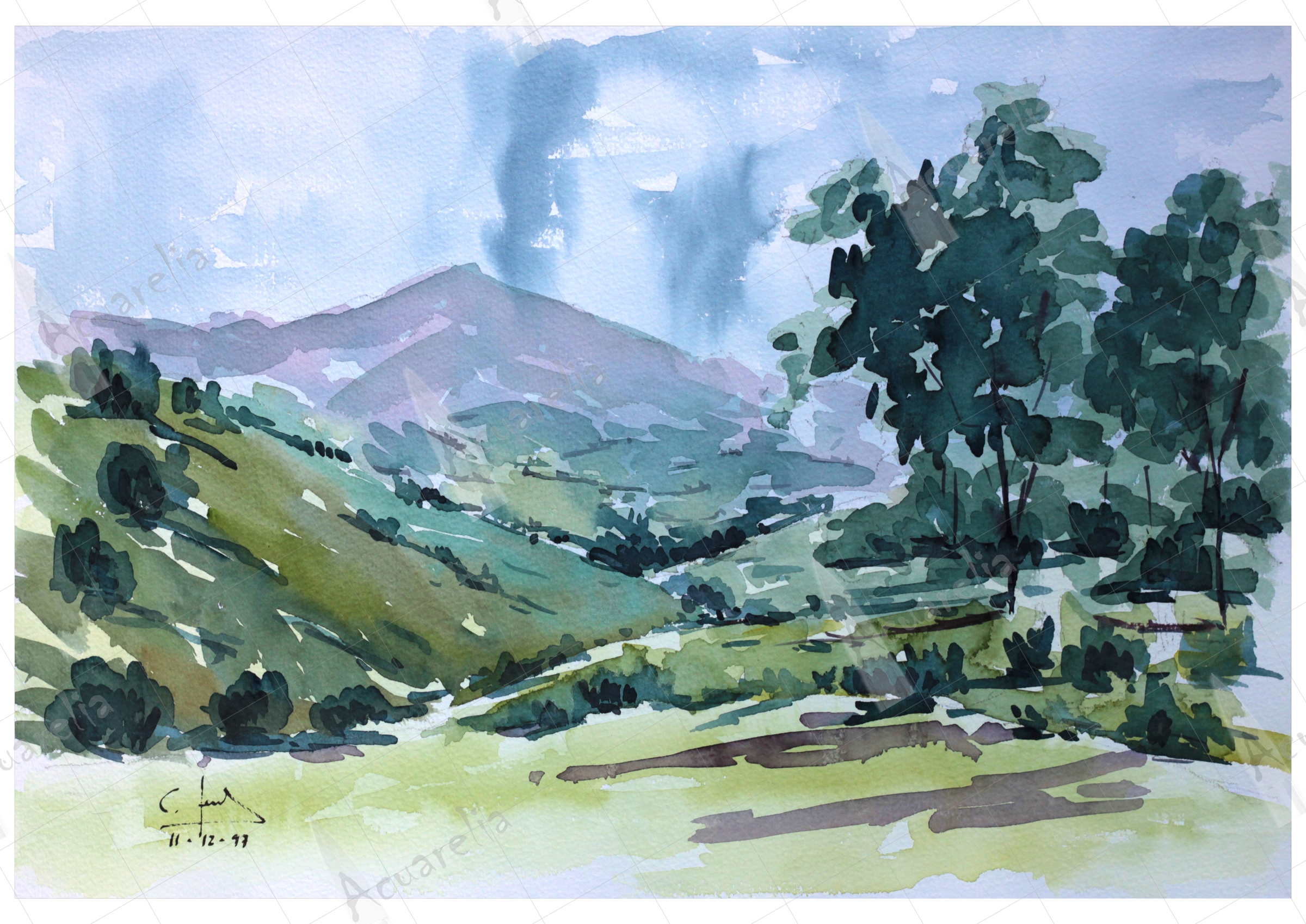 Paisaje 13 - Obra física original