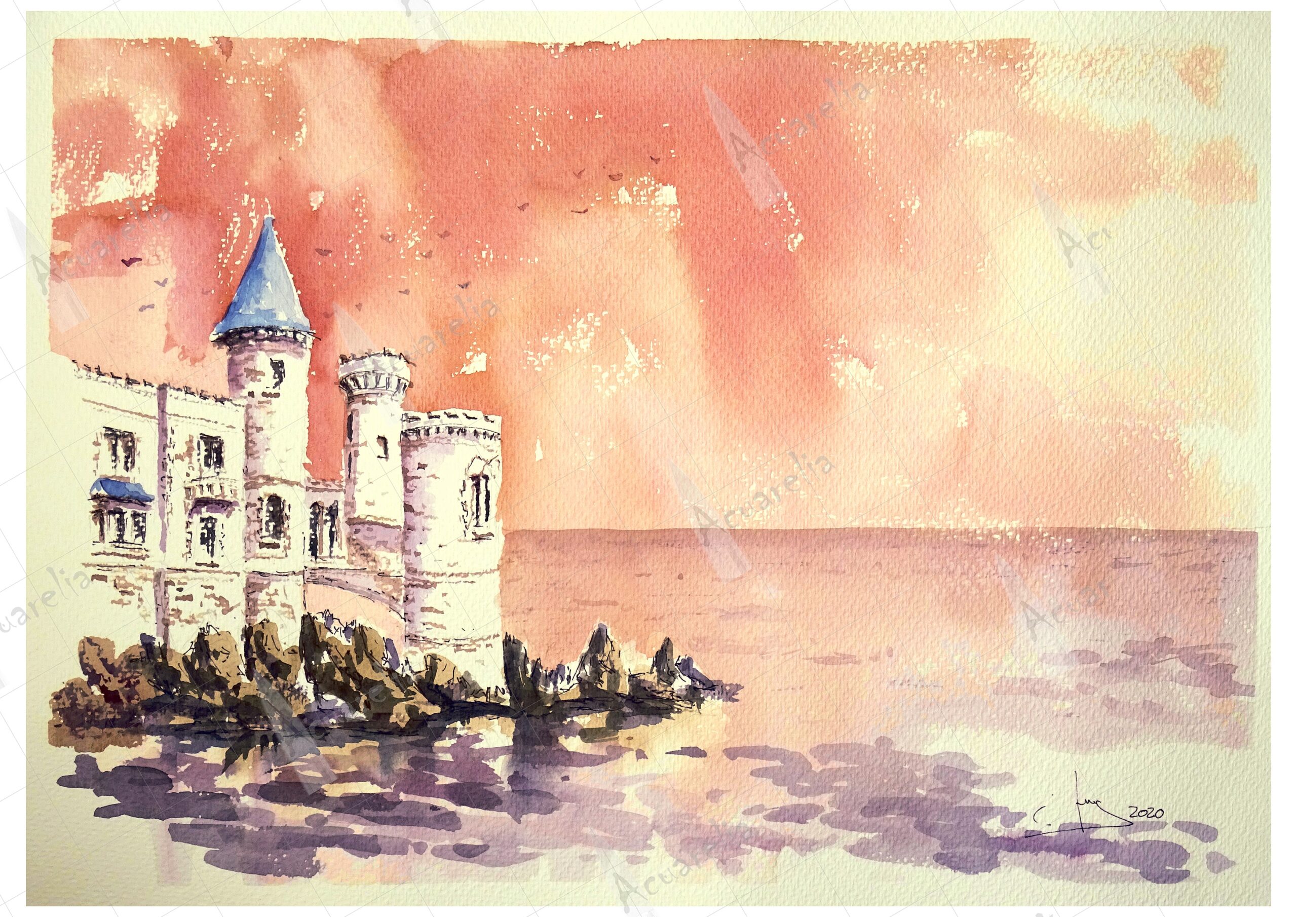 Castillo Wulff - Obra digital tokenizada WAVES